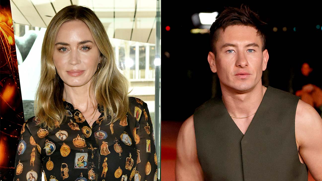 Emily Blunt and Barry Keoghan