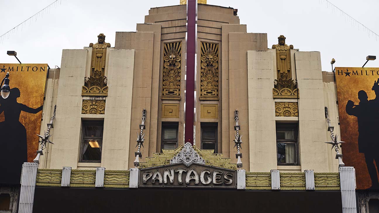 The Pantages Theatre in Hollywood, California